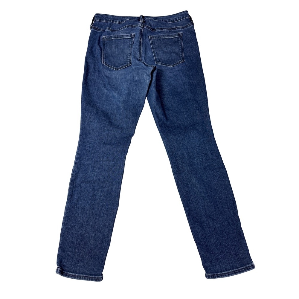 Athleta Sculptek Skinny Jeans Womens 8P Blue Medium Wash Stretch Denim 54023 - Picture 3 of 8